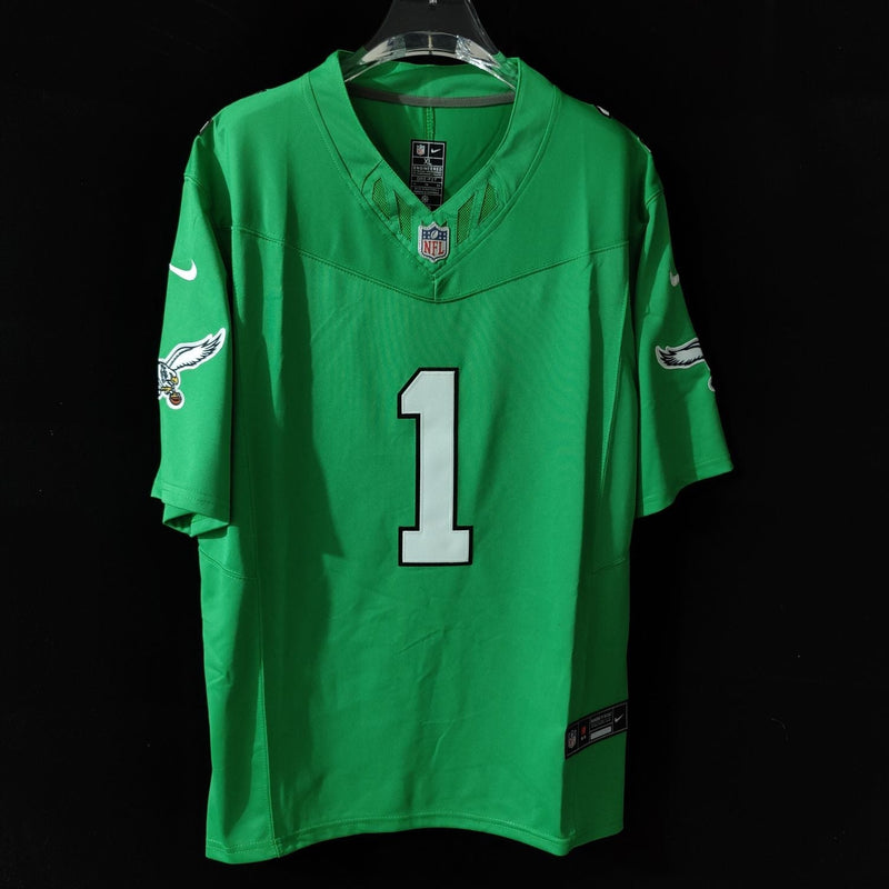 Camisa NFL Plus Size Philadelphia Eagles Vapor F.U.S.E. Limited Jersey Kelly Green