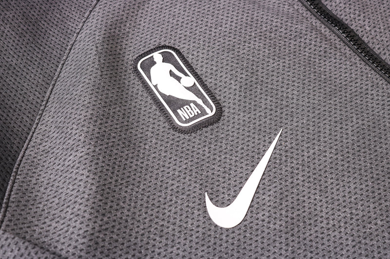 Conjunto Nike NBA Therma Flex Milwaukee Bucks Preto Treino