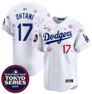 Camisa MLB Los Angeles Dodgers Jersey Branca Tokyo Series 2025