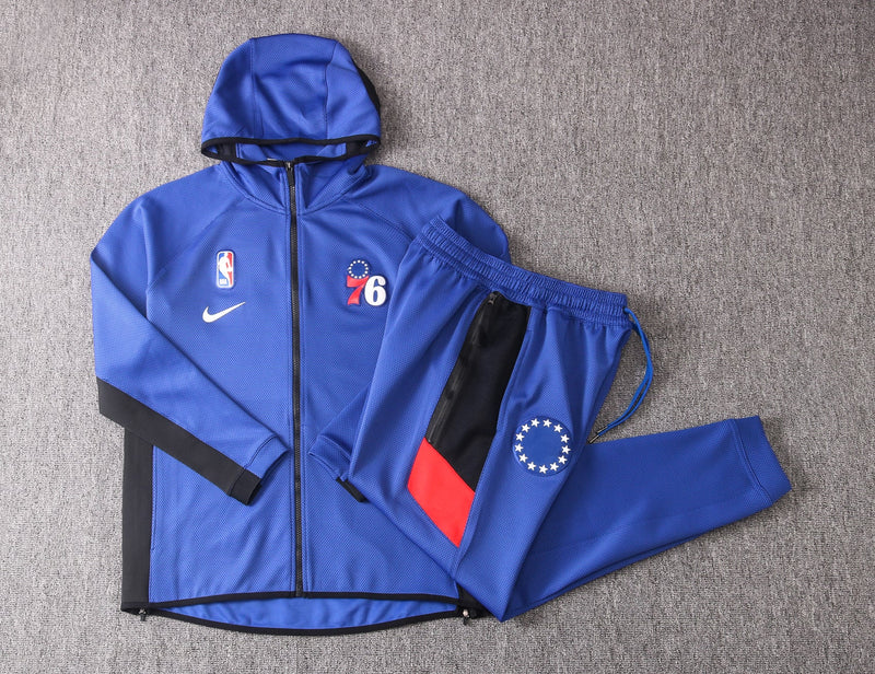 Conjunto Nike NBA Therma Flex Philadelphia 76ers Treino