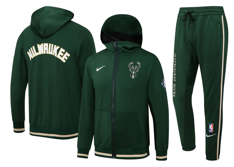 Conjunto Nike NBA Therma Flex Milwaukee Bucks 21/22