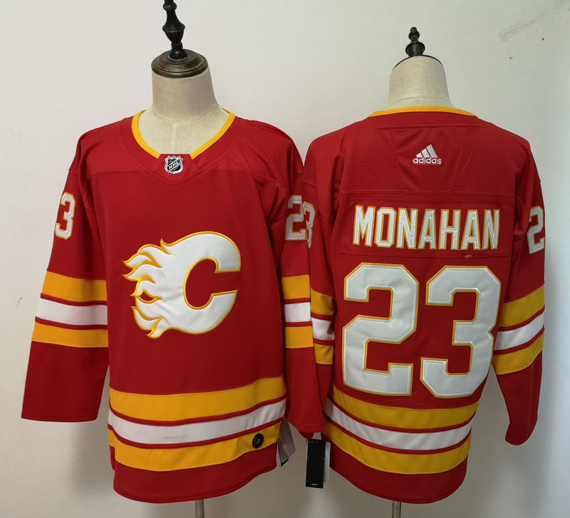 Camisa NHL Calgary Flames Jersey Vermelha/Amarela