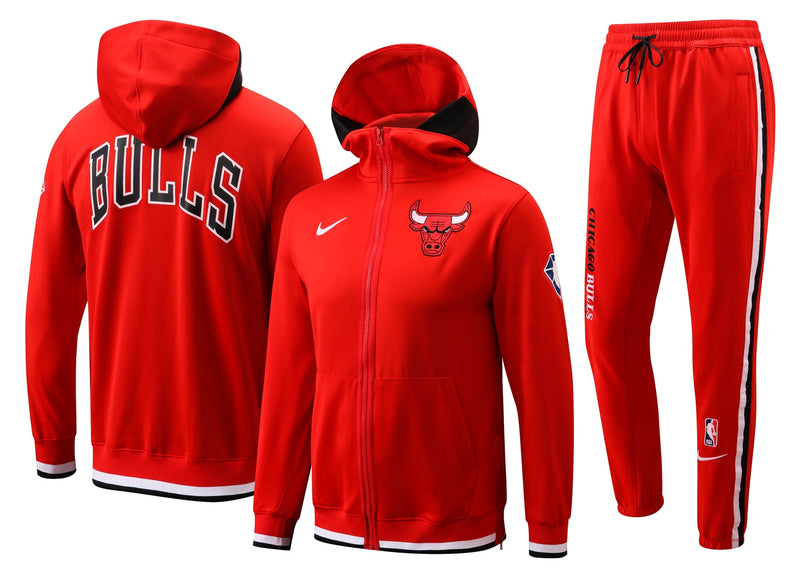 Conjunto Nike NBA Therma Flex Chicago Bulls 21/22