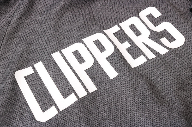 Conjunto Nike NBA Therma Flex Los Angeles Clippers Preto Treino