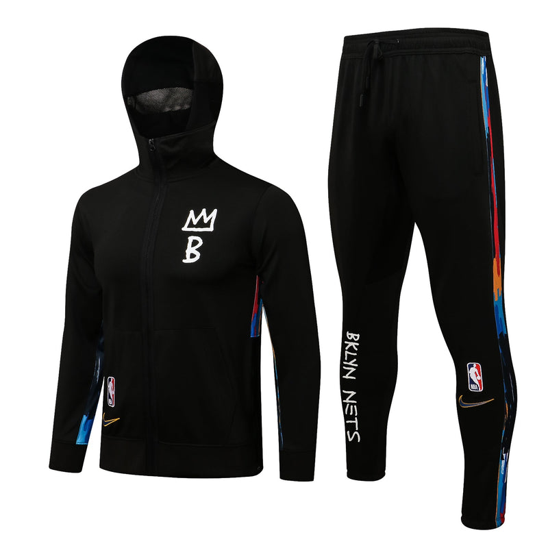 Conjunto Nike NBA Therma Flex Brooklyn Nets City Edition 21/22