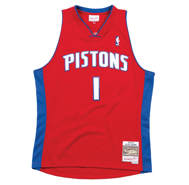 Regata Swingman Detroit Pistons Mitchell & Ness Hardwood Classics 2008/09