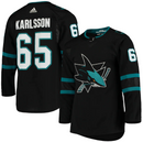Camisa NHL San Jose Sharks Jersey Preta